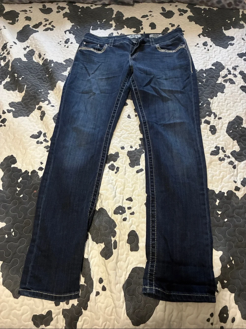 Daytrip Dark Blue Skinny Jeans